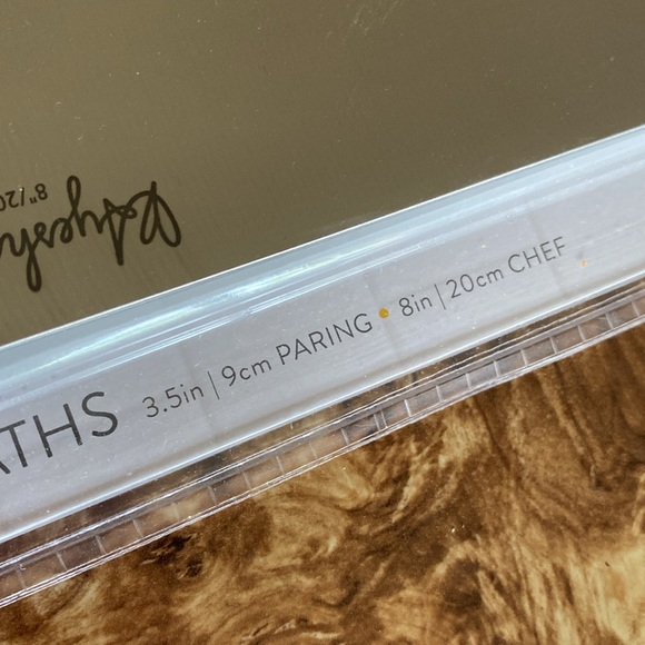 Ayesha Curry Knife Set. - New in Sealed Pkg - Picture 3 of 7